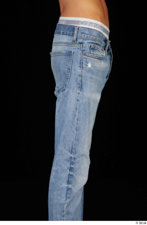 Alessandro Katz blue jeans casual dressed thigh 0007.jpg